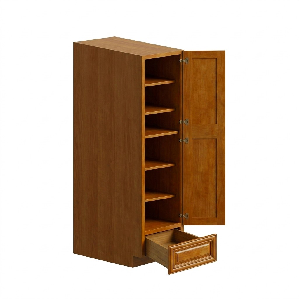 Pantry Cabinet 18"W x 84"H - Coffee