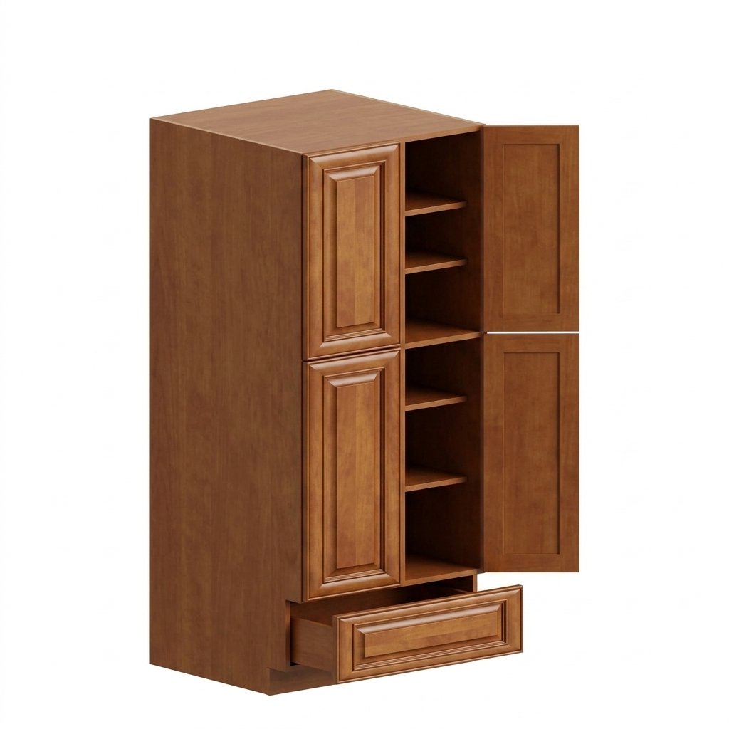 Pantry Cabinet 24"W x 92"H - Coffee