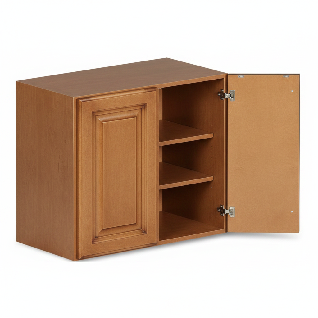 Wall Cabinet 27"W x 38"H - Coffee