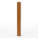 Refrigerator Wall Filler 3"W x 38"H - Coffee