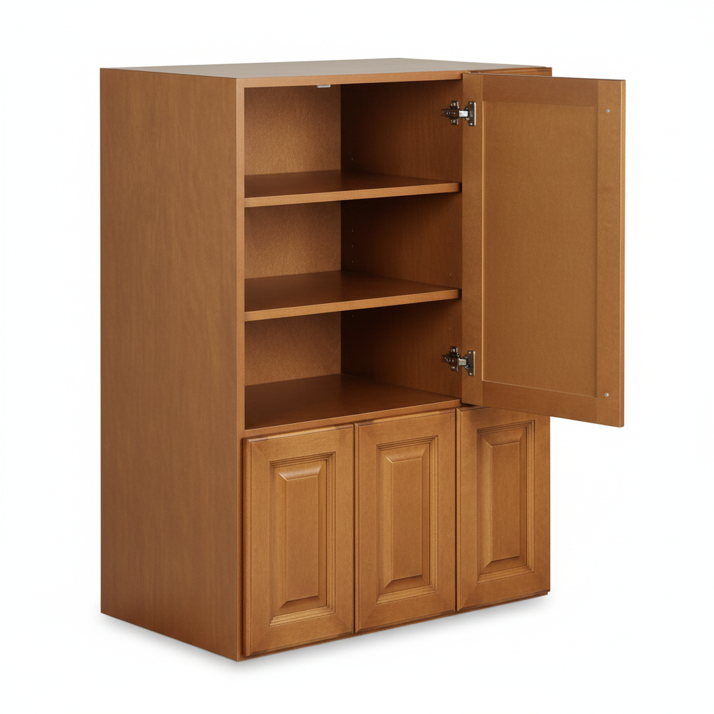 Wall Cabinet 33"W x 38"H - Coffee
