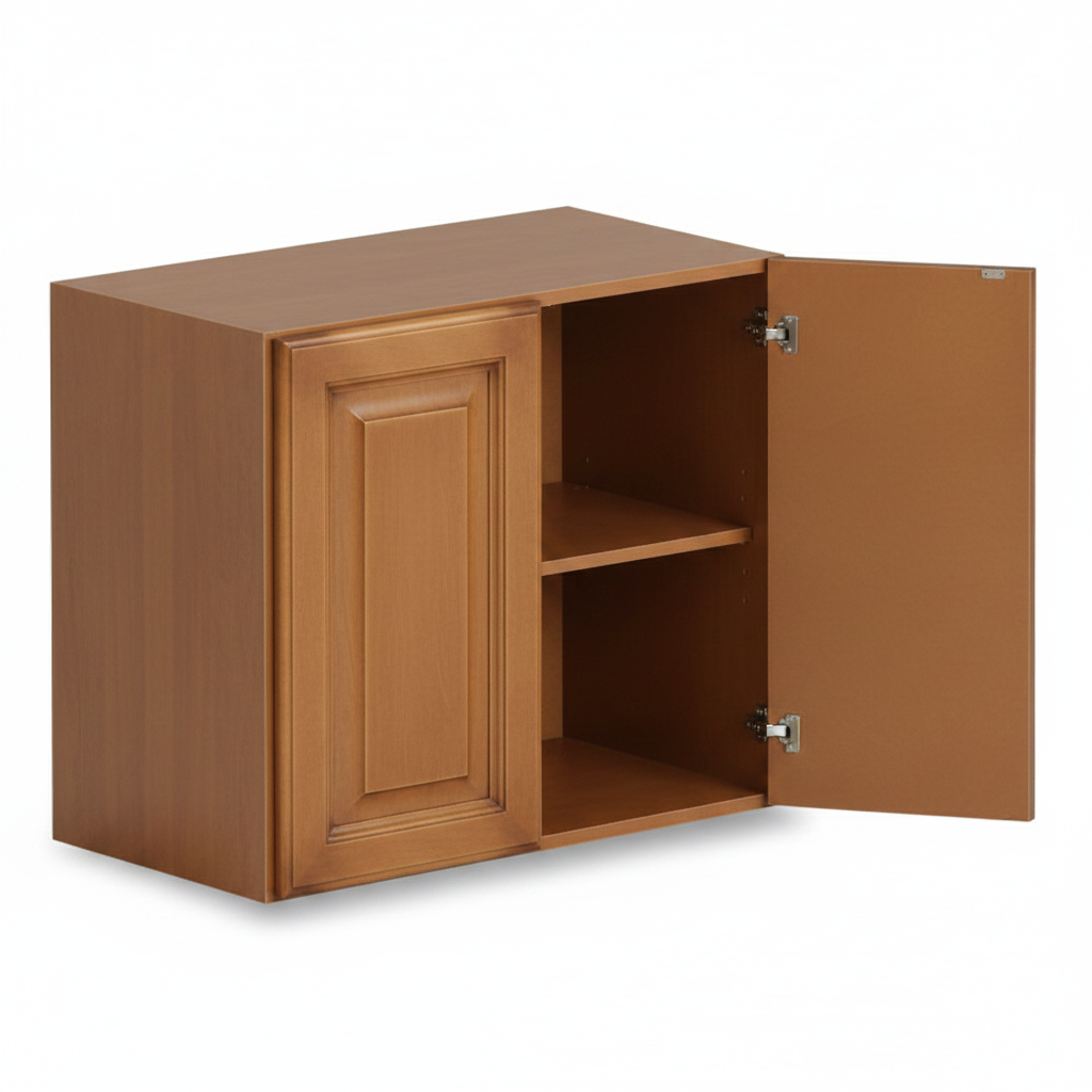 Wall Cabinet 36"W x 12"H - Coffee