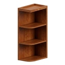 Wall Open End Shelf 12"W x 30"H - Coffee