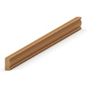 Light Rail Molding 8' - Coffee