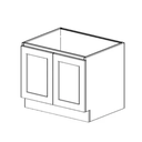 White Shaker Farm Sink, Sink Base 33"