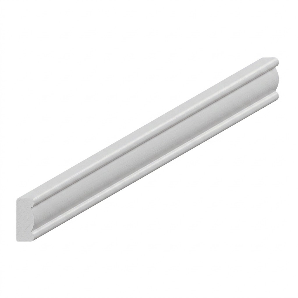 Light Rail Molding 8' - White Shaker