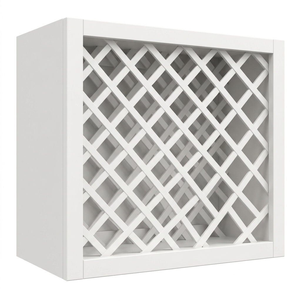 [WRC3018-TK] Wall Corner 30"W x 18"H - White Shaker
