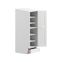 Pantry Cabinet 18"W x 90"H - White Shaker