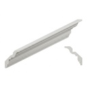 Crown Cove Molding 8' - White Shaker