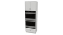 White Slim Shaker Oven 30" x 84"