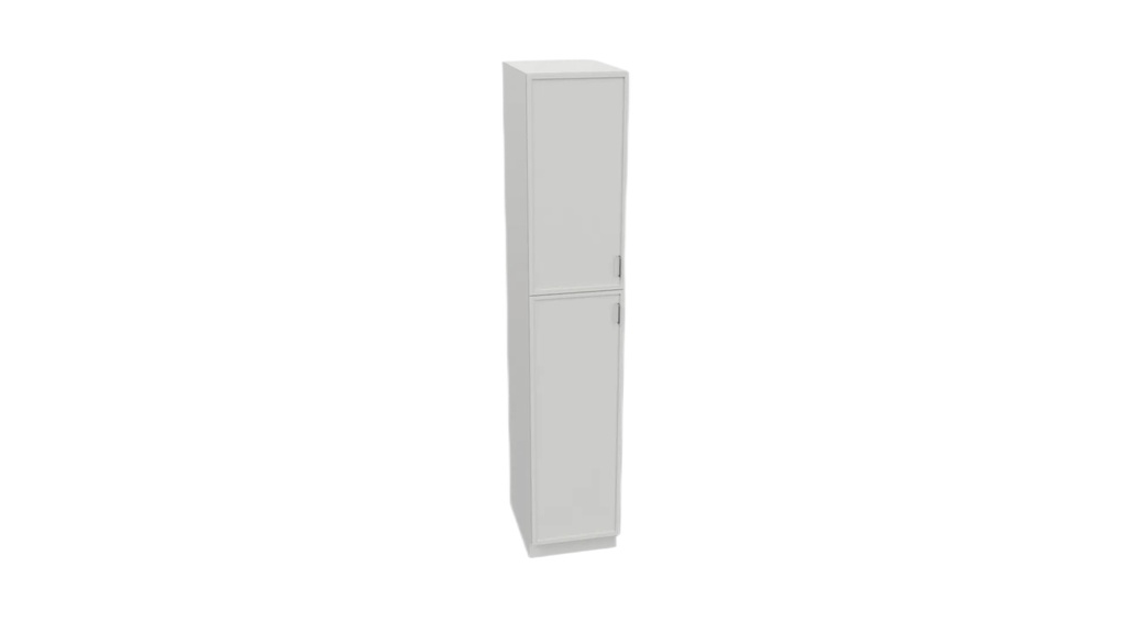 White Slim Shaker Utility 18" x 90"