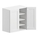 Wall Cabinet 24"W x 42"H - White Shaker