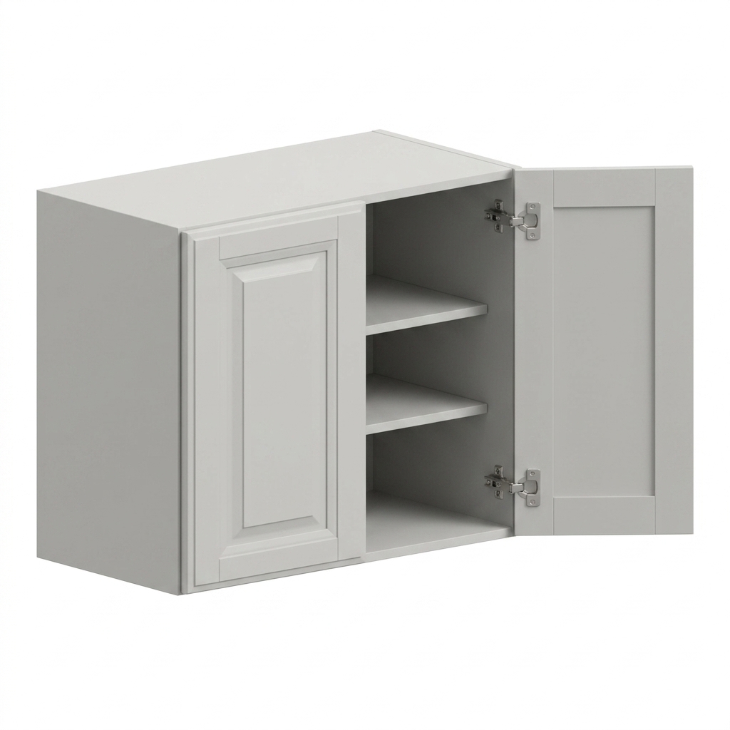 Wall Cabinet 27"W x 30"H - White Shaker