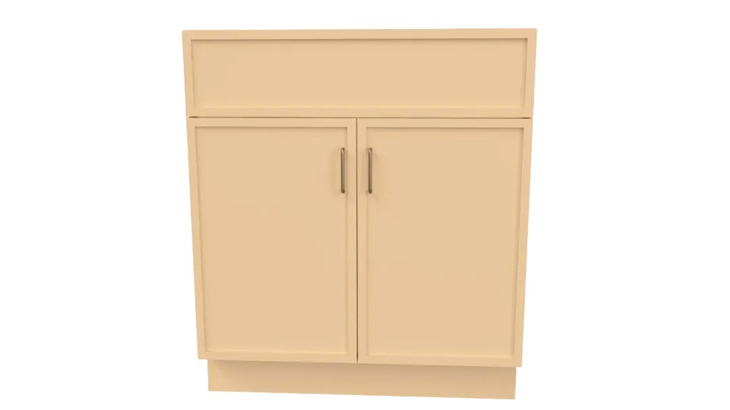 Timber Slim Shaker Base Sink Base 36"