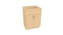 Timber Slim Shaker Base Vanity Sink Base 24"