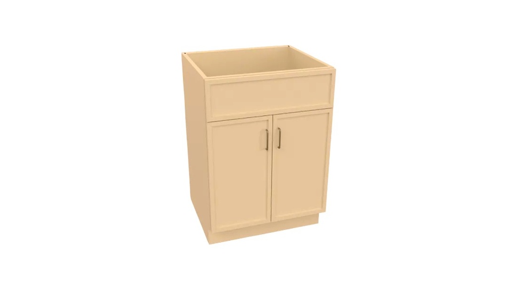 Timber Slim Shaker Base Vanity Sink Base 33"