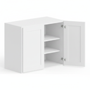 Wall Cabinet 27"W x 36"H - White Shaker