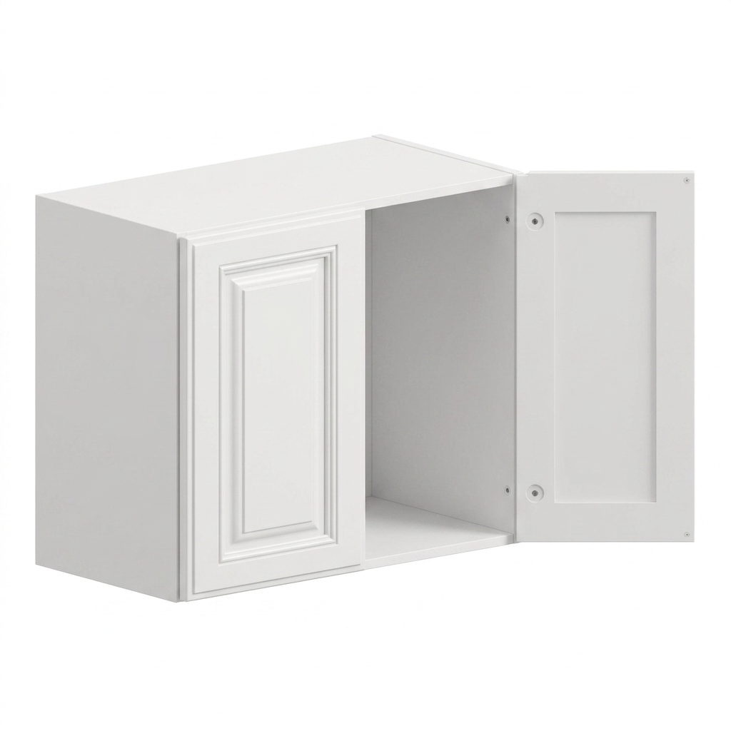 Wall Cabinet 30"W x 12"H - White Shaker