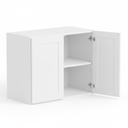 Wall Cabinet 30"W x 12"H - White Shaker
