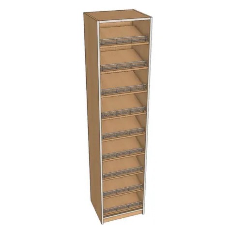 [GKD-CLOSET-42936] Closet Inclined Shoe Rack