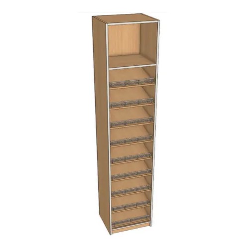 [GKD-CLOSET-42937] Closet Inclined Shoe Rack 10 Shelves