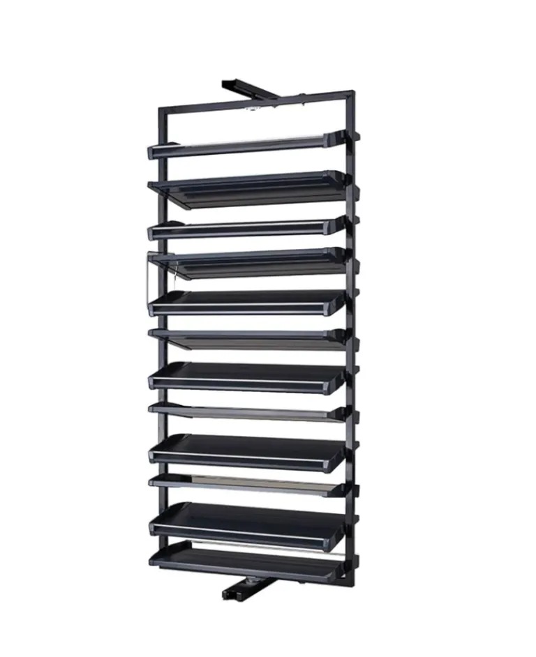 Rotating Shoe Rack 30”