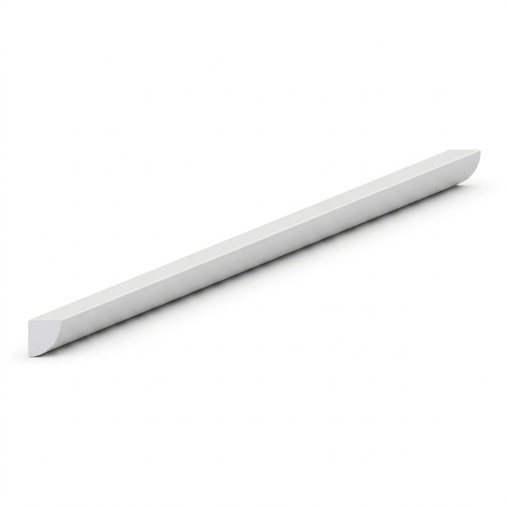 Quarter Round Molding 8' - White Shaker