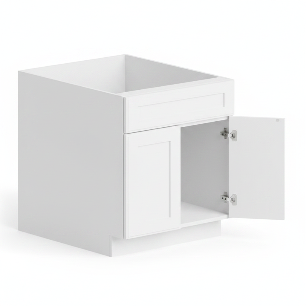 Sink Base 30" - White Shaker
