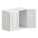 Wall Cabinet 36"W x 12"H - White Shaker