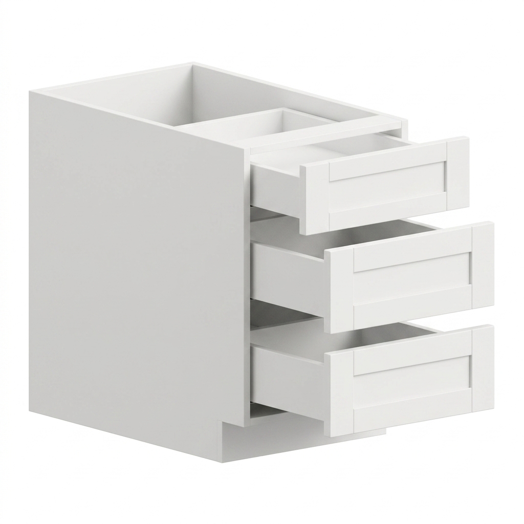 Drawer Base 27" - White Shaker