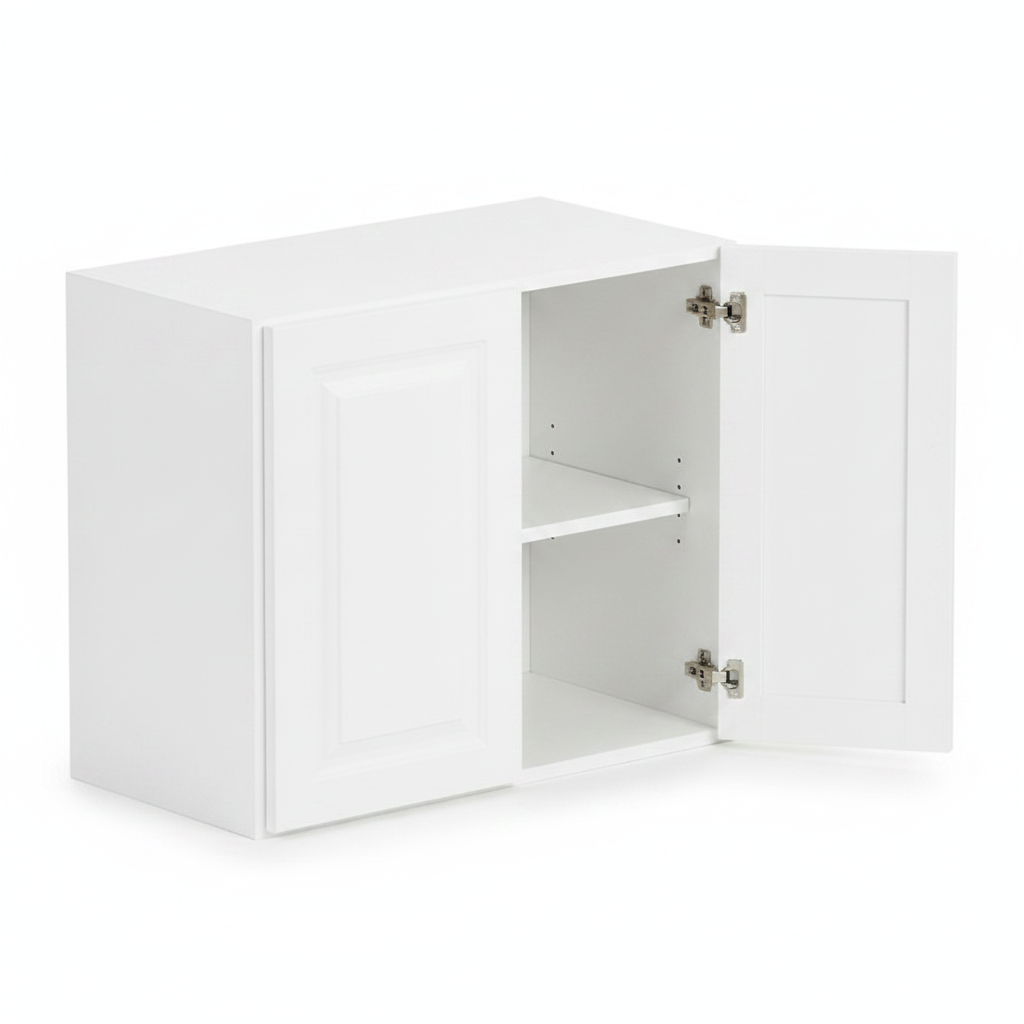 Wall Cabinet 36"W x 24"H - White Shaker