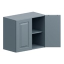 Wall Cabinet 12"W x 30"H - Stone Gray