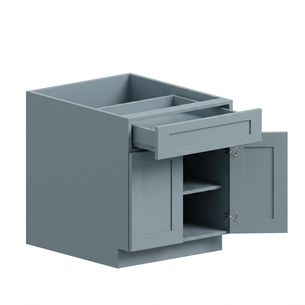 Base Cabinet 24" - Stone Gray