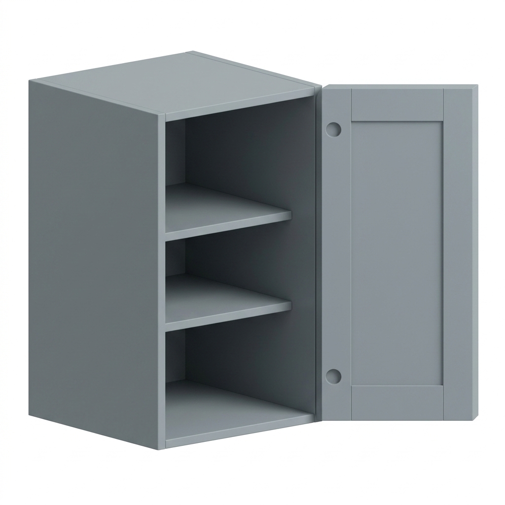 Wall Cabinet 18"W x 38"H - Stone Gray