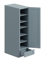 Pantry Cabinet 18"W x 92"H - Stone Gray