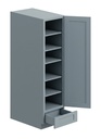 Pantry Cabinet 18"W x 92"H - Stone Gray