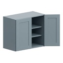 Wall Cabinet 27"W x 38"H - Stone Gray