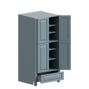 Pantry Cabinet 24"W x 84"H - Stone Gray