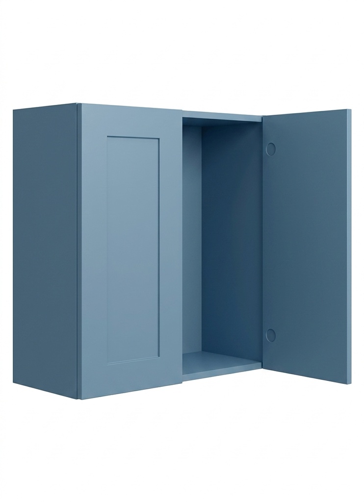Wall Cabinet 30"W x 12"H - Stone Gray