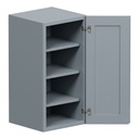 Wall Cabinet 33"W x 38"H - Stone Gray