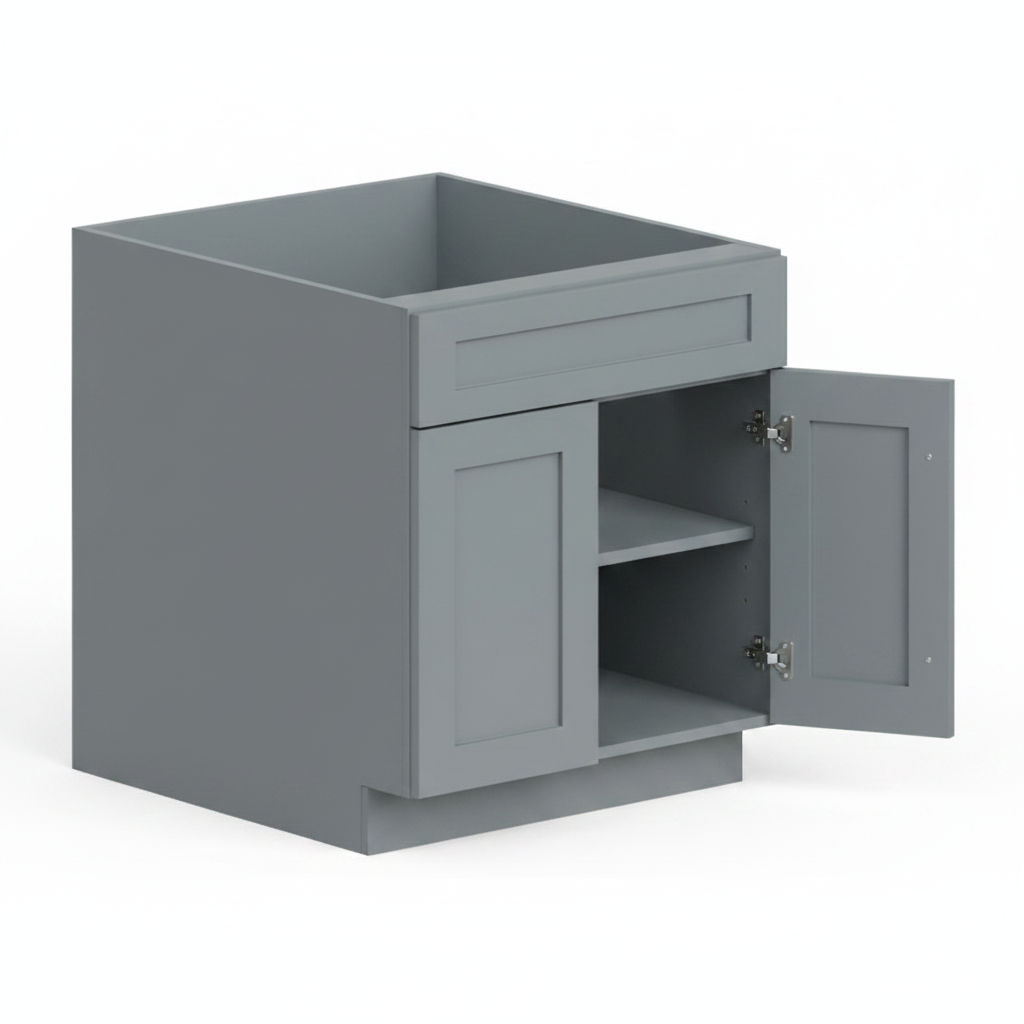 Sink Base 36" - Stone Gray