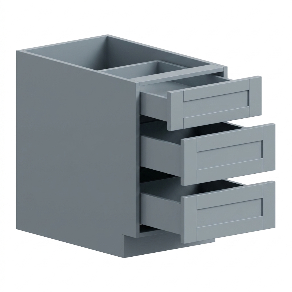 Drawer Base 30" - Stone Gray