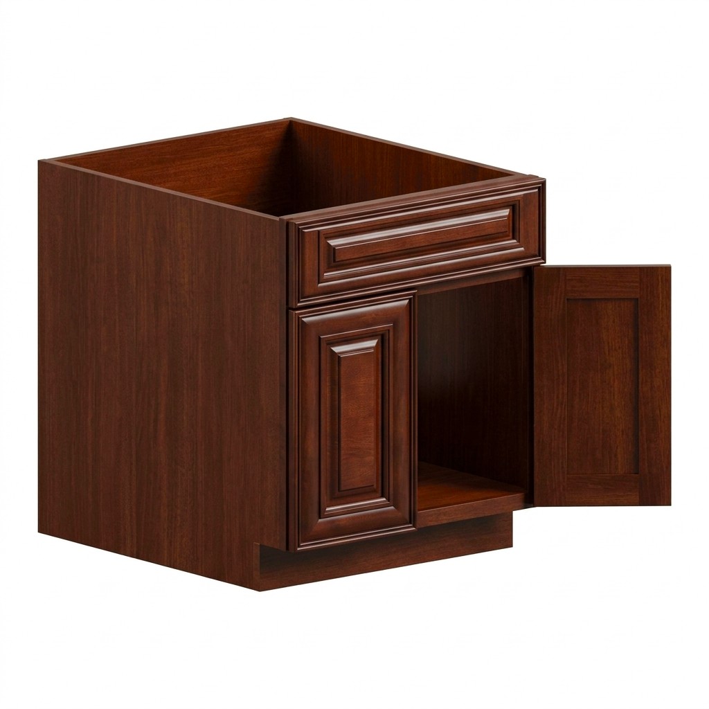Vanity Sink Base 36" - Chocolate