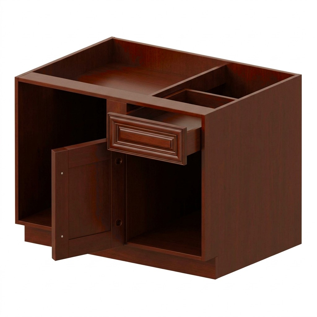 Base Blind Corner 45" - Chocolate