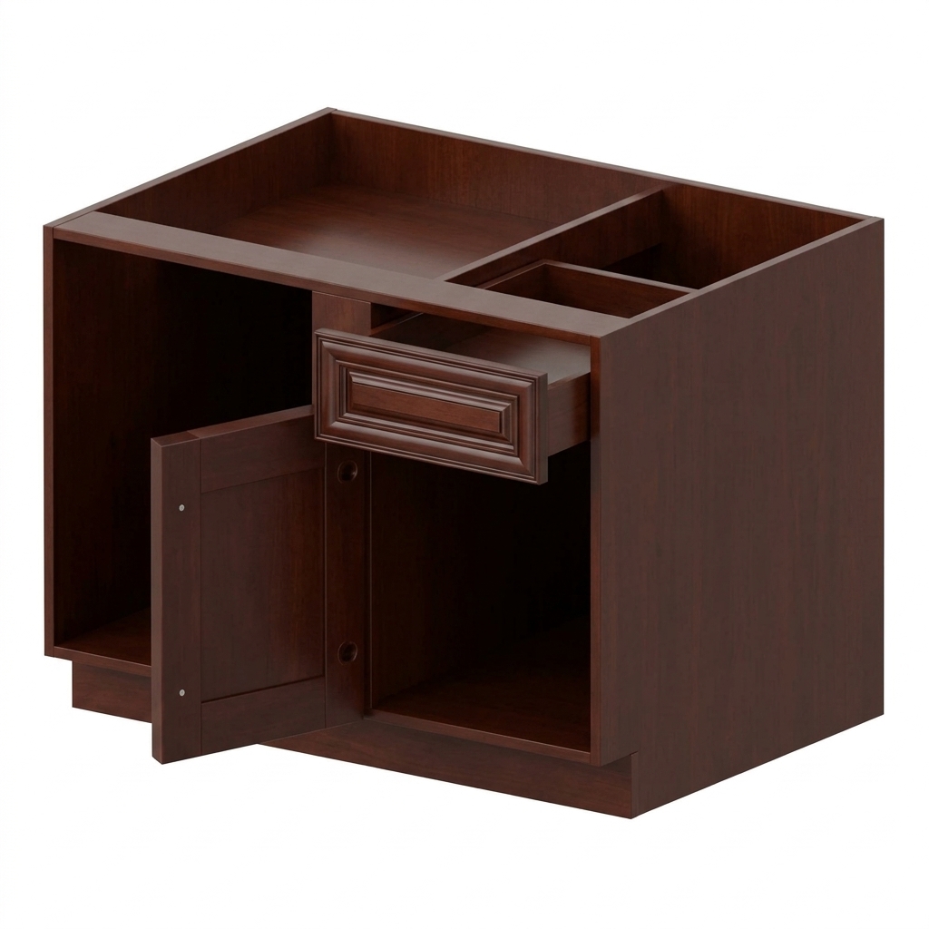Base Blind Corner 45" - Chocolate