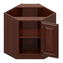 Base Diagonal Corner 36" - Chocolate