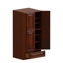 Pantry Cabinet 24"W x 96"H - Chocolate