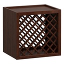 Wall Corner 30"W x 18"H - Chocolate