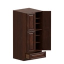 Pantry Cabinet 30"W x 96"H - Chocolate