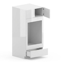 Double Oven Cabinet 30"W x 84"H - Gloss White